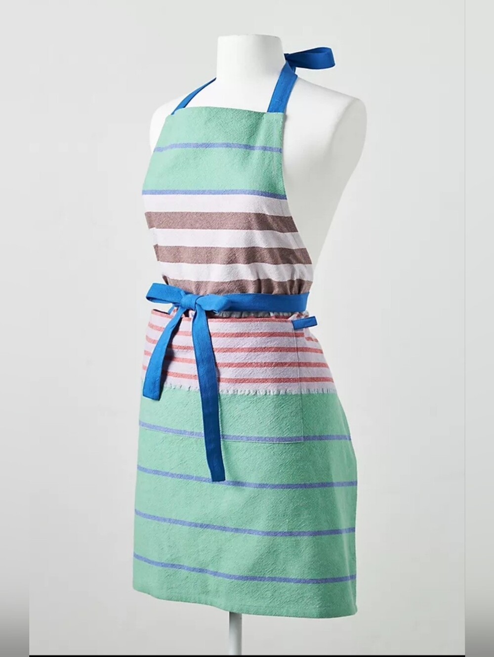 Anthropologie, Rayas Apron In Cool